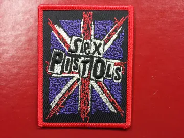 SEX PISTOLS…   Embroidered Patch   (Punk Rock)   U.K   1794