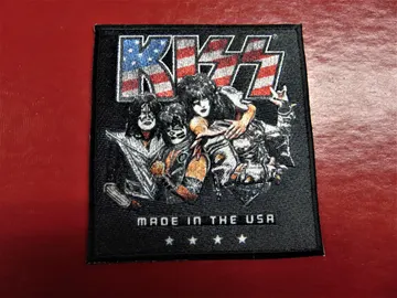 KISS  Embroidered patch  (glam rock)   1148