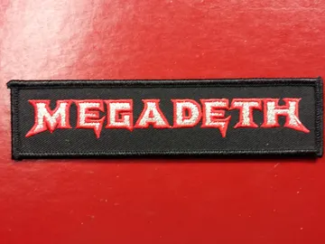 MEGADETH…    Embroidered Patch   (thrash metal)    U.S.A   1783