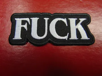 FUCK…   Embroidered patch  (novelties)  U.S.A   3189