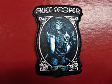 ALICE COOPER  Embroidered patch  (classic rock)   776