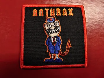 ANTHRAX   Embroidered Patch  (thrash metal)   2616