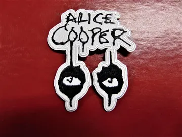 ALICE COOPER  Embroidered patch  (classic rock)   158