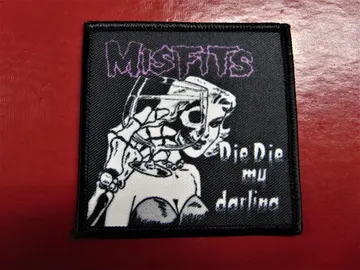 MISFITS  Embroidered Patch  (thrash punk)   285