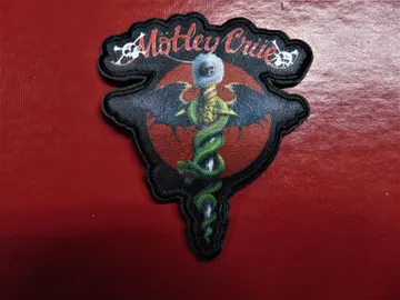 MOTLEY CRUE   Embroidered Patch  (heavy metal)   2756