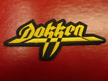 DOKKEN  Embroidered Iron-On Patch …(heavy metal)  U.S.A   3315