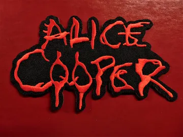 ALICE COOPER…   Embroidered Patch   (classic rock)   U.S.A   1856