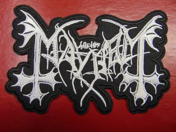 MAYHEM…   Embroidered patch   (black metal)   Norway   385
