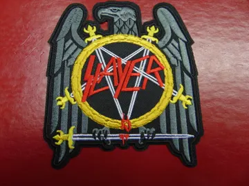 SLAYER…   Embroidered patch   (Thrash Metal)   U.S.A   3912