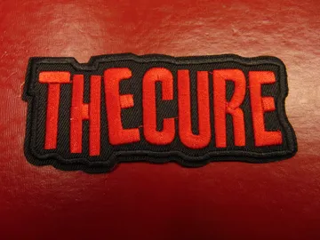 THE CURE…   Embroidered Patch   (Gothic Punk)   U.K   3319