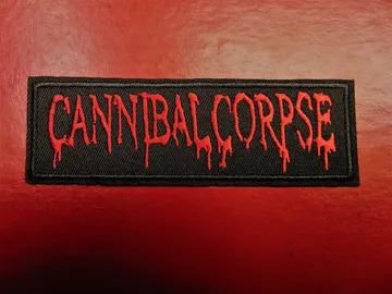 CANNIBAL CORPSE… Embroidered Patch  (death metal)   U.S.A   3308