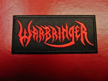 WARBRINGER…  Embroidered Patch  (thrash metal)  U.S.A   3327