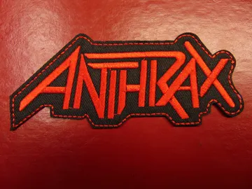 ANTHRAX…  Embroidered Patch  (thrash metal)   U.S.A   2988