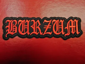 BURZUM…  Embroidered patch  (black metal)  Norway   3309