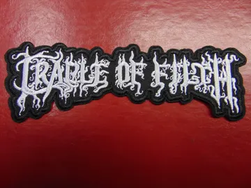 CRADLE OF FILTH…   Embroidered Patch   (black metal)   U.K.   2486