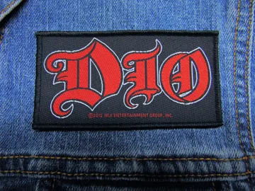 DIO…  Official Woven Patch (heavy metal)    U.S.A   (191)
