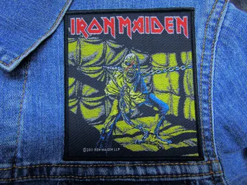IRON MAIDEN…  Official Woven Patch  (nwobhm)    U.K   (3946)