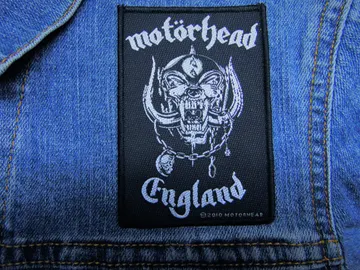MOTORHEAD…  Official Woven Patch  (nwobhm)    U.K   (148)
