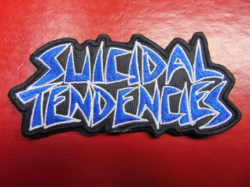 SUICIDAL TENDENCIES…  Embroidered Patch  (crossover)   U.S.A   2106