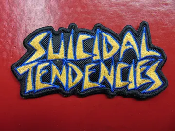 SUICIDAL TENDENCIES…  Embroidered Patch  (crossover)  U.S.A   3476