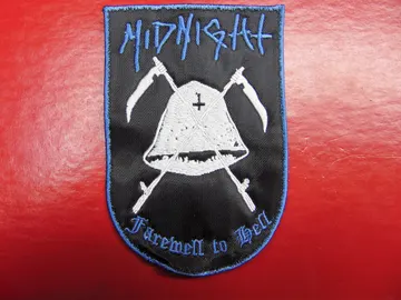 MIDNIGHT…   Embroidered Patch   (speed metal)   U.S.A   3686