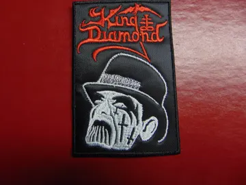 KING DIAMOND…  Embroidered Patch  (heavy metal)    Denmark   3078
