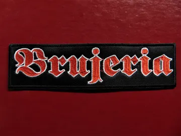 BRUJERIA…   Embroidered Patch   (brutal death)   Mexico   2779