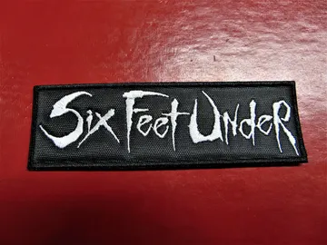 SIX FEET UNDER…   Embroidered Patch   (Death Metal)   U.S.A   3985