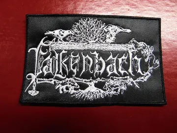 FALKENBACH…  Embroidered patch  (viking black)    Germany   4077