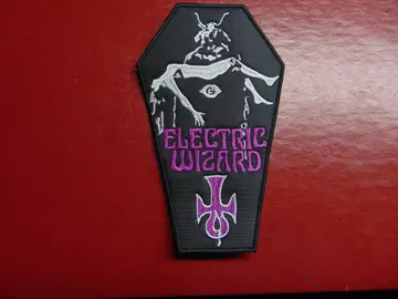 ELECTRIC WIZARD…  Embroidered Patch  (stoner doom)  U.K   959