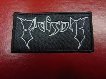 POISON…   Embroidered Patch   (thrash black)   U.S.A   3443