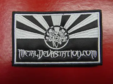 METAL DEVASTATION… Embroidered Patch (store logo)    U.S.A   080