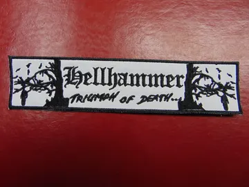 HELLHAMMER…   Embroidered Patch   (black metal)   Switzerland   3670