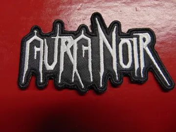 AURA NOIR…  Embroidered Patch   (black metal)  Norway   3196