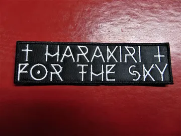 HARAKIRI FOR THE SKY…   Embroidered Patch   (melodic black)   Austria   3995