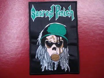SACRED REICH…  Embroidered Patch  (thrash metal)   U.S.A   549