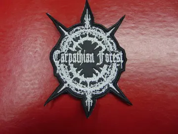 CARPATHIAN  FOREST…  Embroidered Patch  (black metal)  Norway   1717