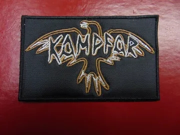 KAMPFAR  Embroidered Patch (pagan black)   Norway   1710