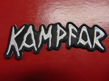 KAMPFAR   Embroidered Patch  (viking black)   Norway   1065