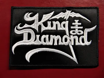 KING DIAMOND…  Embroidered Patch  (heavy metal)   Denmark  1235