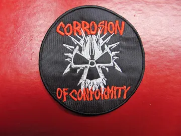 CORROSION OF CONFORMITY  Embroidered Patch   (thrash metal)   U.S.A   298