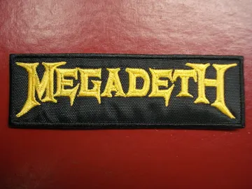 MEGADETH…   Embroidered Patch   (thrash metal)   U.S.A   1830