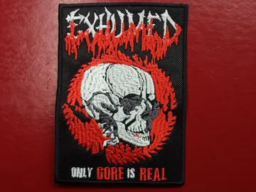 EXHUMED…   Embroidered Patch   (death thrash)   U.S.A   1842