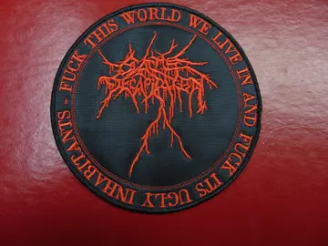 CATTLE DECAPITATION…   Embroidered Patch  (death grind)  U.S.A  3145