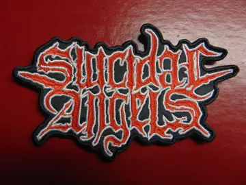 SUICIDAL ANGELS…   Embroidered Patch  (thrash metal)   Greece   3131