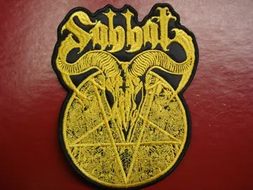 SABBAT…   Embroidered Patch   (Black Thrash)   Japan   2014