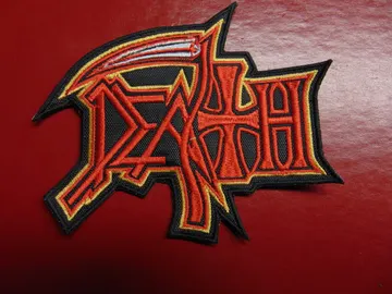 DEATH…  Embroidered Patch  (death metal)    U.S.A   312