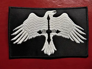 RAVEN   Embroidered Patch  (black metal)   U.K   402