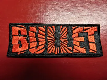 BULLET  Embroidered Patch   (heavy metal)   Sweden  4001