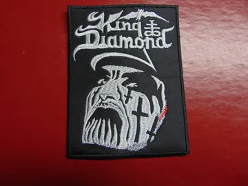 KING DIAMOND…  Embroidered Patch  (heavy metal)   Denmark   3081